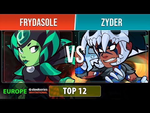 FryDasOle VS Zyder - Top 12 - EU - Brawlhalla SteelSeries Invitational 2022