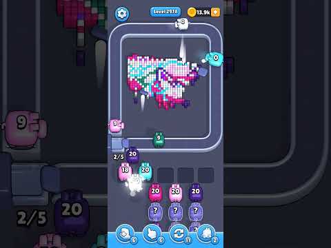Pixel Flow Level 2978 Walkthrough
