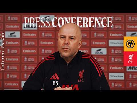 LIVE: Arne Slot's FA Cup press conference | Wolves vs Liverpool