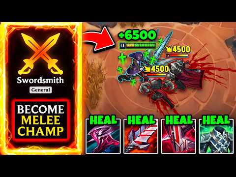 Caitlyn but I trade my Sniper for a SWORD and stack 150% Lifesteal (THIS IS SO BROKEN)