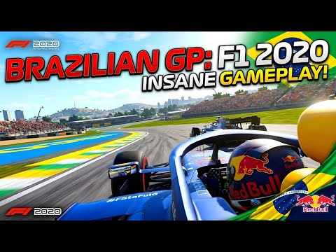 F1 Brazilian GP Redbull RB16 4K 60fps | Career Mode Gameplay | Ultra Graphics 