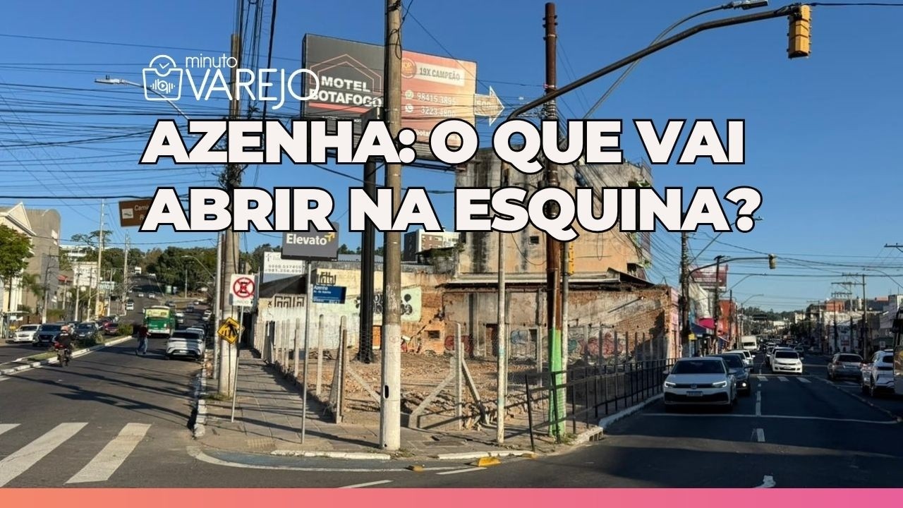 O que vai abrir em esquina incendiada no polo da Azenha em Porto Alegre?