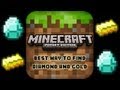 Minecraft PE- How To Find Diamond and Gold ...