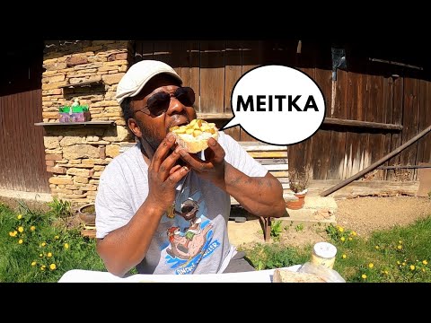 Eating INSANE Polish RAW Meat Spread In a Village | METKA CEBULOWA  🇵🇱