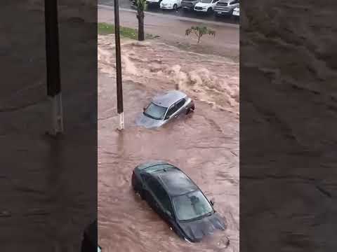 RIO VERDE EM GOIÁS SOBRE COM A FORÇA DA NATUREZA, PELA FALTA DE PRESERVAÇÃO DA NATUREZA