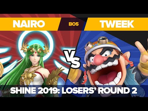 Nairo vs Tweek - Losers' Round 2: Ultimate Singles Top 12 - Shine 2019 | Palutena vs Wario