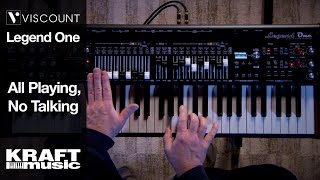 Video thumbnail for Viscount Legend One 61 and 73 Stage Keyboards - All Playing, No Talking by Kraft Music