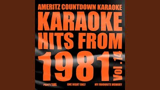 One Day in Your Life (In the Style of Michael Jackson) (Karaoke Version)