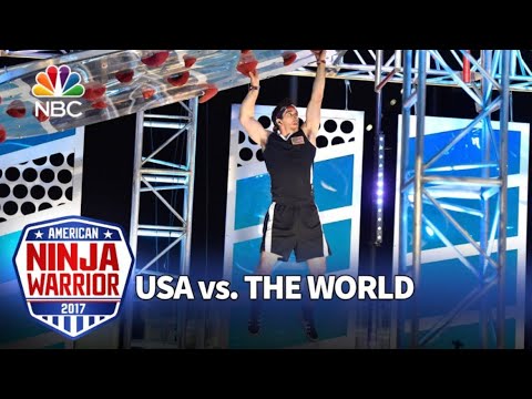 Drew Drechsel’s Stage 3 Run| American Ninja Warrior:  USA vs. The World