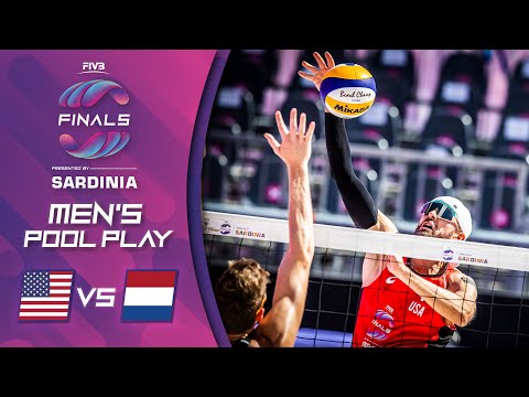 Crabb/Gibb vs Varenhorst/Van de Velde - Full Pool Play Match | World Tour Finals 2021
