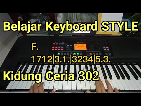 Belajar Keyboard || Kidung Ceria 302 Banyak Perbuatan