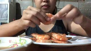 preview picture of video 'Shrimps Mukbang! NO TALKING JUST EATING haha | Aiyhen Olivas'
