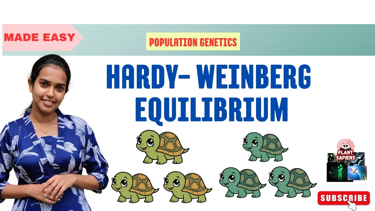 HARDY-WEINBERG EQUILIBRIUM|PROBELM SOLVING|MALAYALAM|POPULATION GENETICS