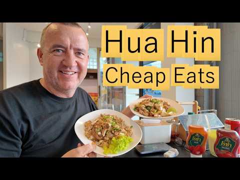 Cheap Eats Hua Hin Thailand   - We try and review