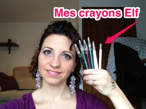 comment appliquer crayon blanc yeux