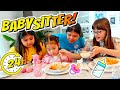 SOFI BABYSITTER PER 24 ORE Della PICCOLA BEBÈ ALICE La Sorellina Di ARI E ALESSIA