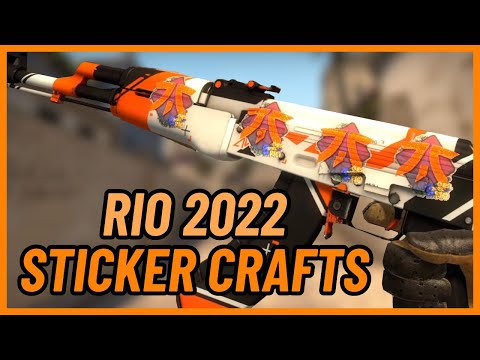 BEST Rio 2022 Sticker Crafts - CSGO Showcase