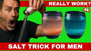 BLUE SALT TRICK FOR MEN - WHAT IS SALT TRICK FOR MEN RECIPE - SIMPLE TRICK TO CURE ED