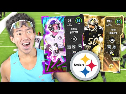 The Steelers Theme Team Is Unstoppable.. Madden 23