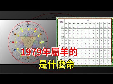 1979年是什麼羊