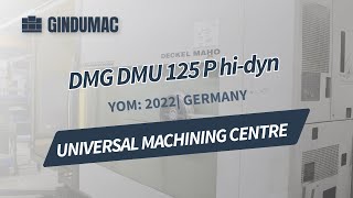DMG DMU 125 P hi-dyn centro de mecanizado | Imagen 4 - Machineryline