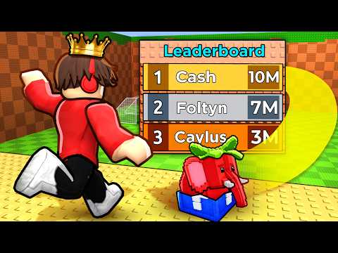 I Got TOP LEADERBOARD in Kick a Lucky Block!