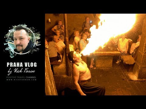 Чехия! Потрясающее шоу! Средневековая Корчма Детенице! Водохранилище Сеч! Замок Жлебы Praha Vlog 255