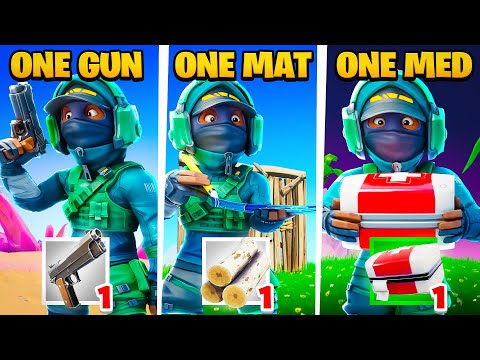ONE GUN, ONE MED, ONE MAT...