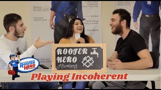 Playing Incoherent- The card game!