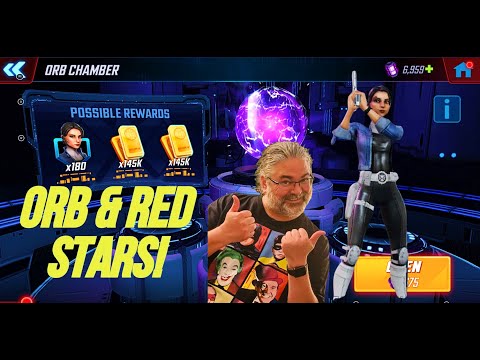 Marvel Strike Force: Maria Hill Character Orb & Red Star Opening Extravaganza! Secret Avengers!