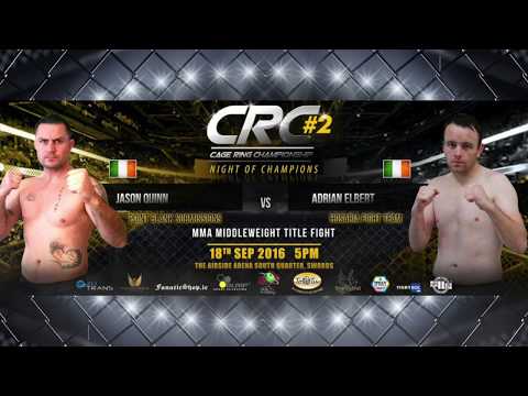 CRC 2 "Night of Champions" MMA ammy 84kg Title  Adrian Elbert Vs Jason Quinn