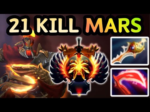 🔥 21 KILL ???? — MARS OFFLANE DOMINATION | DOTA 2 🔥