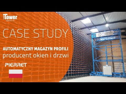 LogiTower & LogiComb - Pierret - automatyczne systemy składowania profili okiennych i drzwiowych