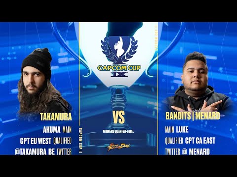 Capcom Cup IX SFV - TAKAMURA (KEN) VS Bandits|MenaRD (Luke) - Top 16