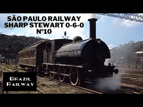 São Paulo Railway Sharp Stewart 0-6-0 nº10