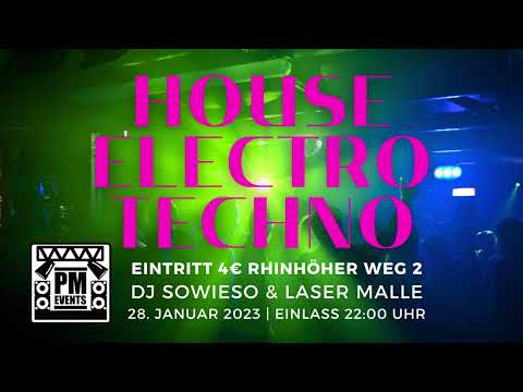 House Electro Techno 28 Januar 2023