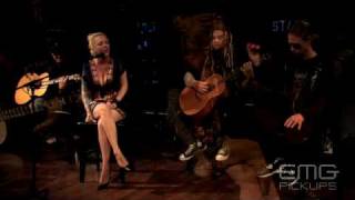 The gorgeous Maria Brink of In This Moment plays &#39;Forever&#39; on EMGtv