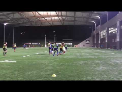 Football U13 Féminines | Tatiana Dos Santos | Détection Essonne CNR Marcoussis | Quadruplé