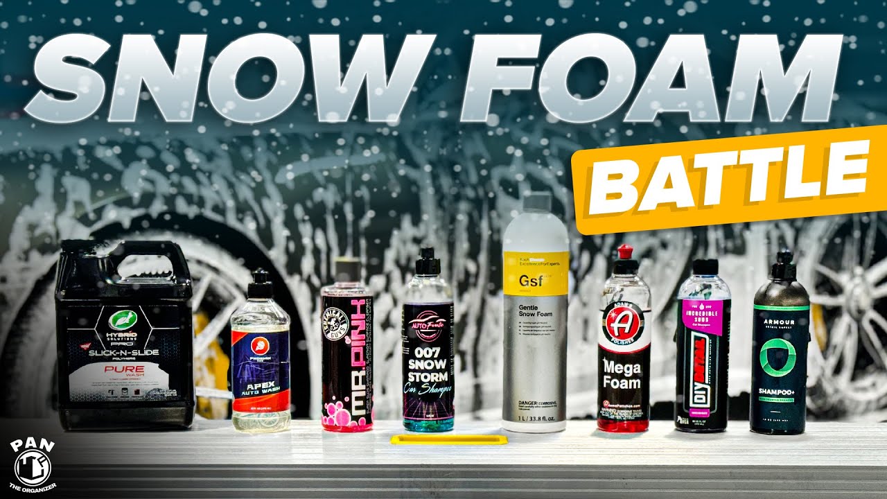 Battle of the Best Snow Foams for Foam Cannons!