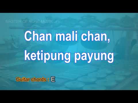 CHAN MALI CHAN - Vocals + Minus One with chords and Lyrics
