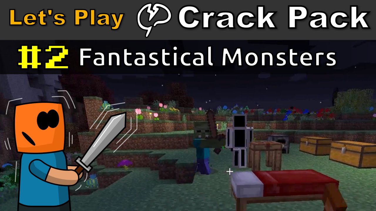 Minecraft - CrackPack #2 | Fantastical Monsters