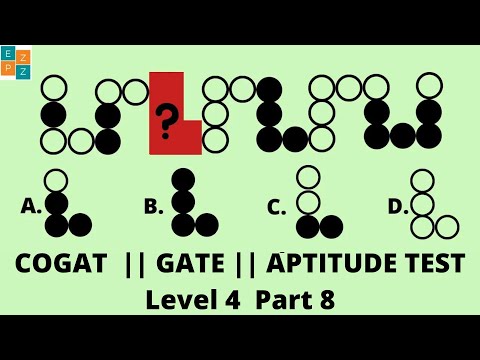 PRACTICE TEST LEVEL 4 PART 8 || COGAT || GATE || JOB APTITUDE TEST