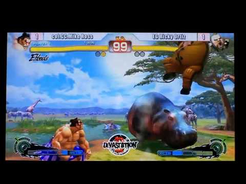 Devastation 2011 SSF4 AE col.CC.Mike Ross vs. EG Ricky Ortiz