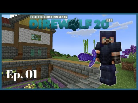 Direwolf20 1.21 - Ep01 - Speedrunning Just Dire Things