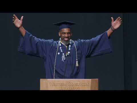 WGU 2023 Convocation in D.C. - Graduate Speaker Ronald Simms, Jr.