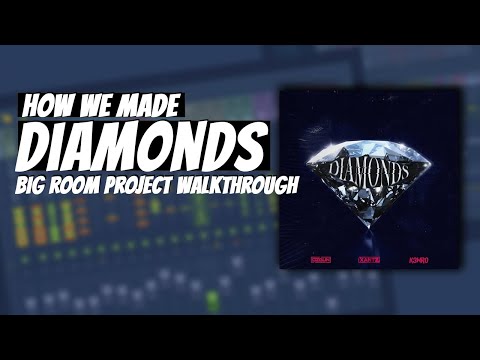 BIG ROOM Project Walkthrough | Ozgun x K3WRO x XanTz - Diamonds | FL Studio Tutorial