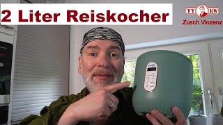 Der Beste Mini Reiskocher 2024? 2 Liter mit Warmhaltefunktion! Test mit Fazit! Anleitung zum Kochen