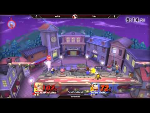 Smash 4 Versus Weekly 8/27/15 - Winners R3 - Xaltis (RosaLuma) vs Tito (Diddy)
