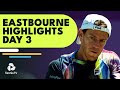 Schwartzman, Sinner, Evans & Norrie Headline | Eastbourne 2022 Highlights Day 3
