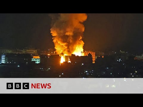 Watch the video | Further Israeli strikes hit southern Beirut | BBC News